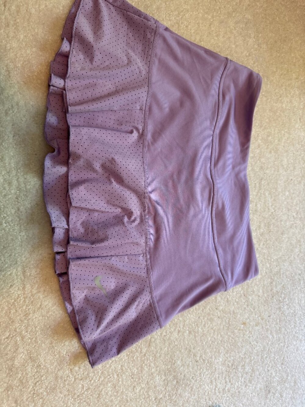 Nike Pleated Lilac Tennis/Pickleball Skirt with built in shorts